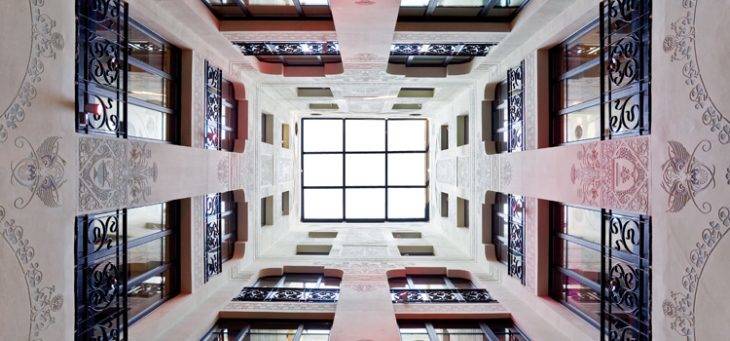 hotel España hall modernista