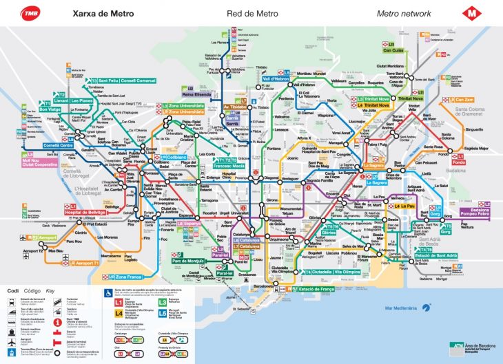Mapa xarxa de metro