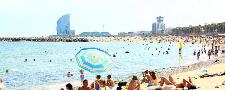 playas de Barcelona