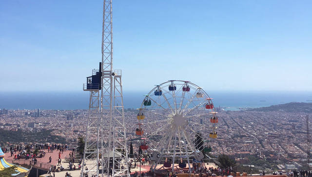 Tibidabo panorama