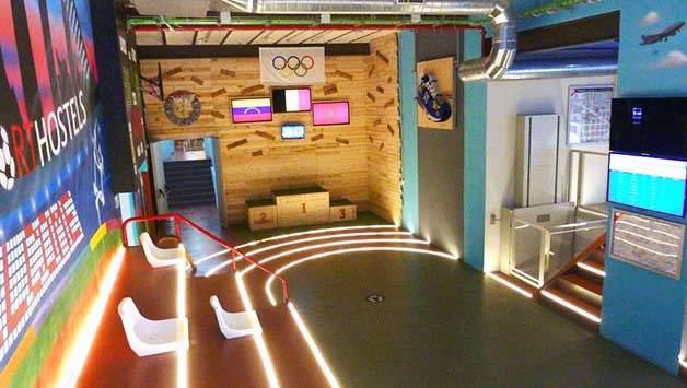bcn sport hostel sala de deporte