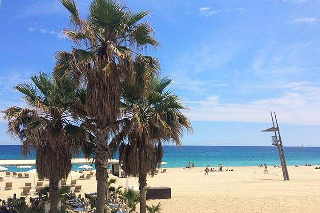playas de Barcelona