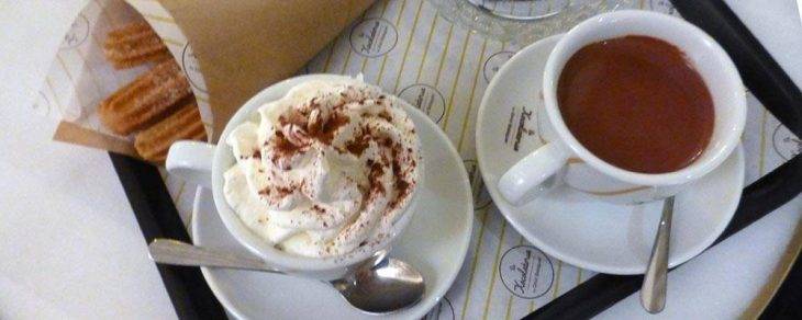 Oriol Balaguer chocolate con churros