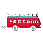 bus turístico barcelona dibujo
