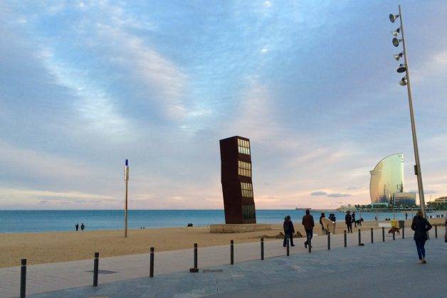 Barceloneta correr en Barcelona