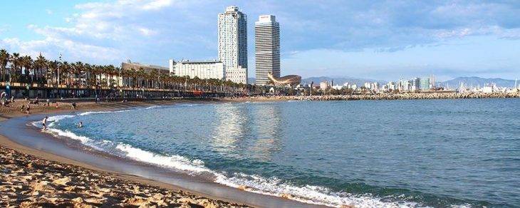 festivos en Barcelona, playa
