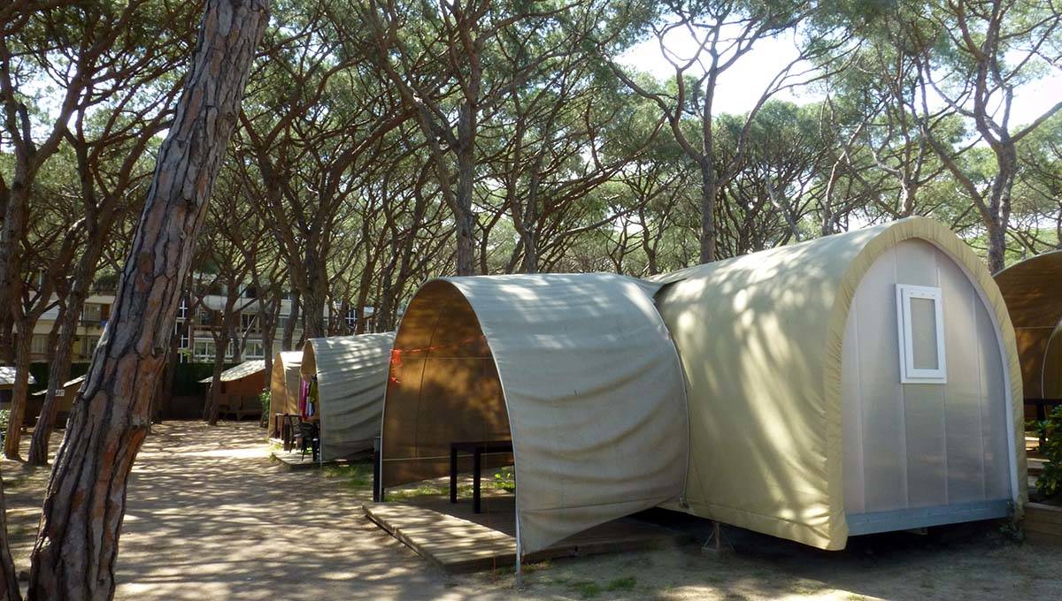 Camping Barcelone Gava: tentes
